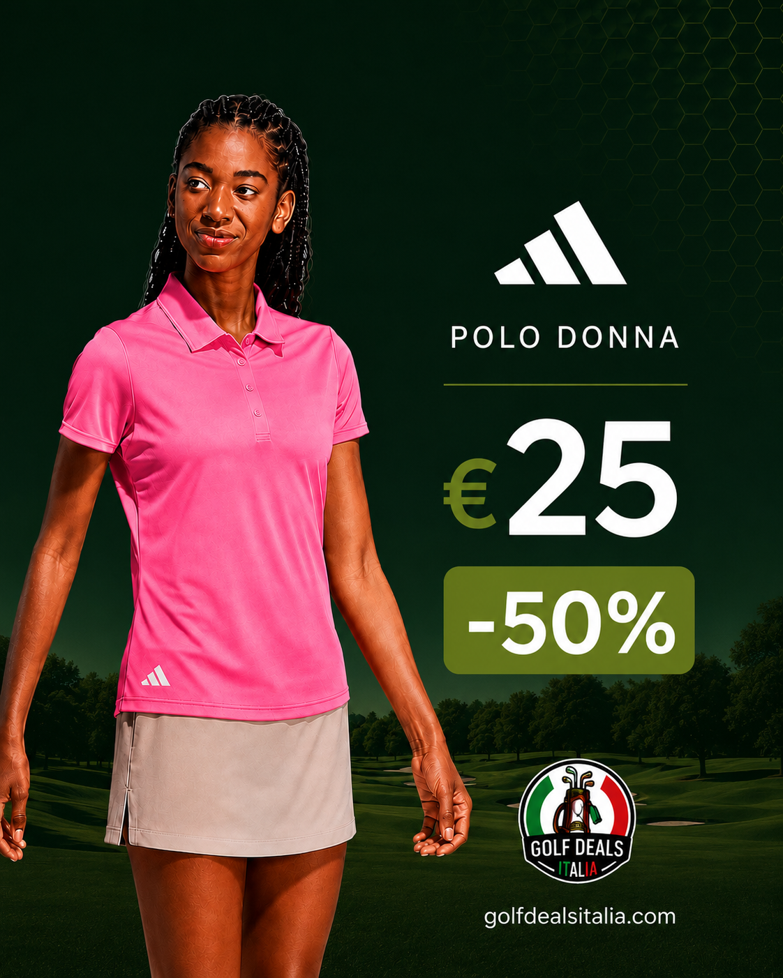 Polo Adidas donna
